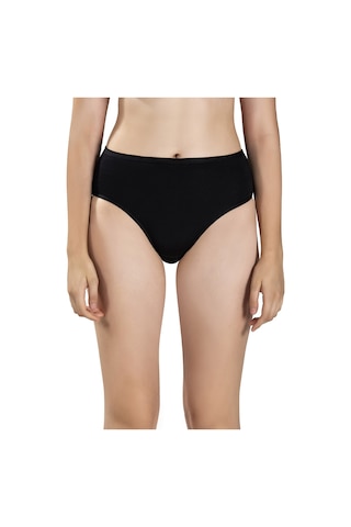 6 'lı Kadın Siyah Pamuklu Bikini Külot 652 - Xxl Siyah