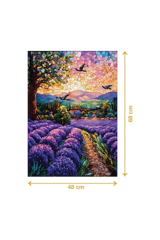 Ca Games 1000 Parça Mor Bahçe Puzzle 7053