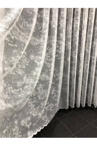 Taç Tül Perde Örme Tül Perde Ütü Istemez 3 Farklı Desen