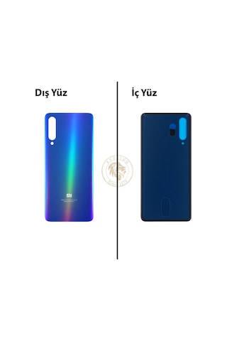 Xiaomi Mi 9 Okyanus Mavisi Uyumlu Arka Kapak Mavi
