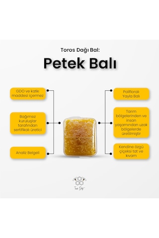 Toros Dağı Petek Bal 450 G