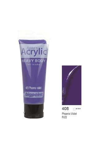 Bigpoint Akrilik Boya 75 Ml Phoenix Violet 408
