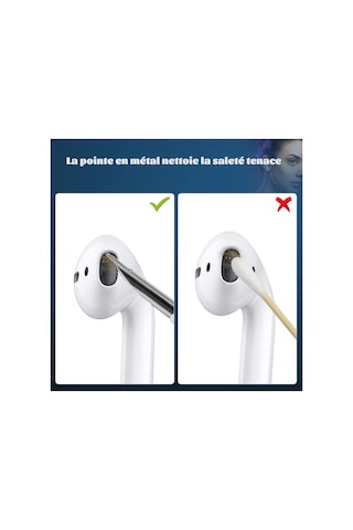 Airpods Temizleyici, Fırça Ve Metal Uçlu Airpods Temizleme Kiti,
