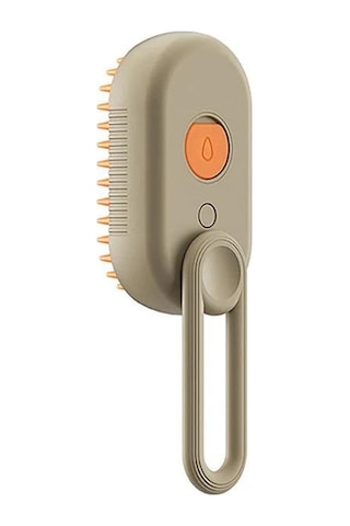 Polham Elektrikli Kedi Köpek İçin Buharlı Tarak Kahverengi