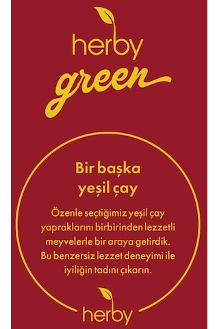 Herby Çilek ve Lime Yeşil Çay 18'li