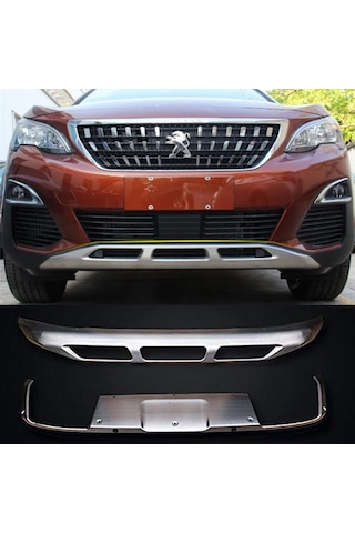 Peugeot 3008 Ön Arka Koruma Difüzör Koruma 2016-2017-2018-2019