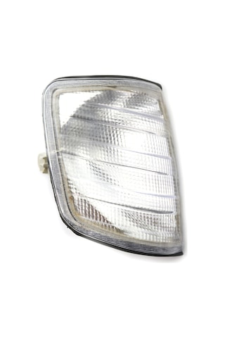 Xindoker Sağ Taraflı Beyaz Köşe Lambası Mercedes W124 1985-1995 İçin Abs+pc Malzeme, İyi Uyumluluk Ve Dayanıklılık, Tam Değiştirme Parçası Oe:1248261243