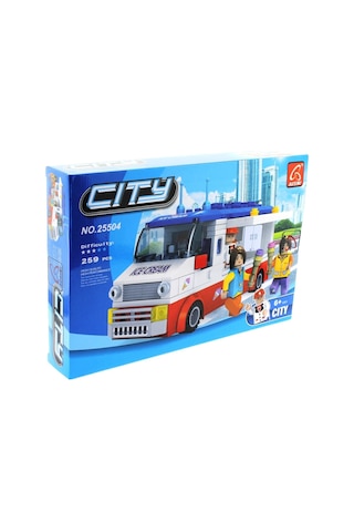 Ausini City 259 Parça Dondurma Arabası