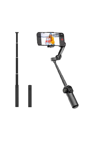Profesyonel Telefon Video Sabitleyici Gimbal Stabilizer Vlog Aparatı
