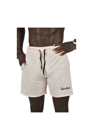 Deepsea Erkek Pudra Fileli Deniz Şortu 2403010 Pudra