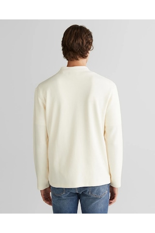 Gant 2425338t Erkek Polo Tişört Krem
