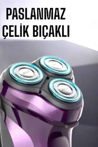 Profesyonel Şarjlı Saç Ve Sakal Tıraş Makinesi Hassas Kesim -