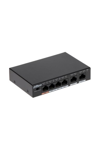 Dahua 6port-4port Poe 60w 2-uplink 10/100 Yönetilemez Switch Pfs3006-4et-60-v2-216651