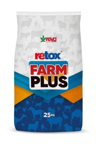 Retox Farm Plus Süt Hayvanlarına Özel By Pas Içerikli 25 Kg Kraft