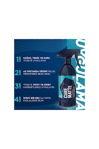 Gyeon Q²m Cure Matte Redefined Mat Boyalı Ppf Kaplı Araçlara Özel