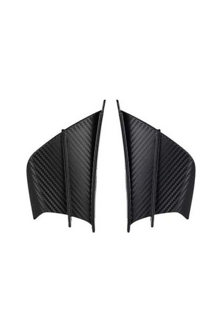 Novahub Rüzgarlık Kanadı Evrensel Motosiklet Aksesuarı - Abs Malzemeli Spoiler & Kanat Seti 56794182