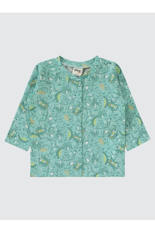 Civil Baby Erkek Bebek Pijama Takımı 1-6 Ay Mint Mint