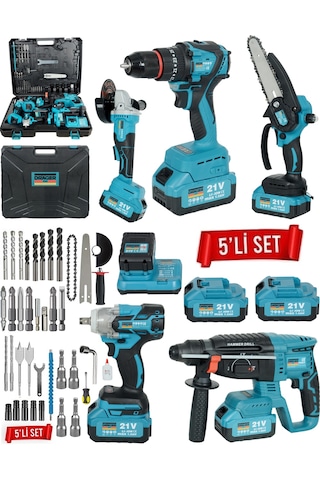 Mager Pro Drager 21V Ultra 5'li Set