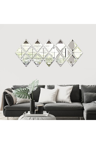 Decorıta Ayna - 16'Lı Takım Baklava Modelli Ayna