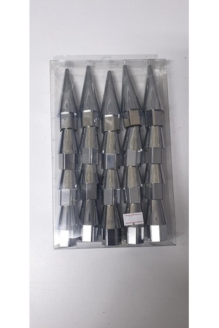 Sivri Mermi Bijon Kapağı Krom 19mm