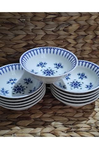 Güral Porselen Ada 14 Cm Küçük 12 Adet Çorba Kase