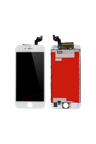 Apple iPhone Uyumlu 6 Beyaz Dokunmatik Lcd Ekran