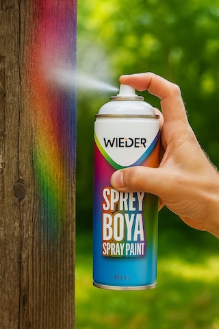 Wieder Sprey Boya Mat Siyah 400 Ml