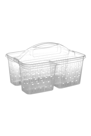 Bölmeli Düzenleyici Şeffaf Divided Organizer Transparent Seffa