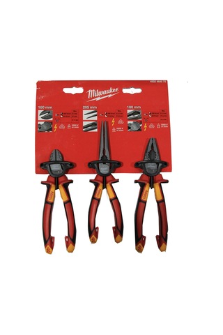 Milwaukee T4932464575 Ağır Hizmet Tipi Vde Elektrikçi Izoleli Pen