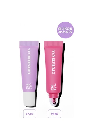 Cream Co. Onarıcı Besleyici Nemlendirici Dudak Bakımı 3in1 Lip Balm Bubblegum