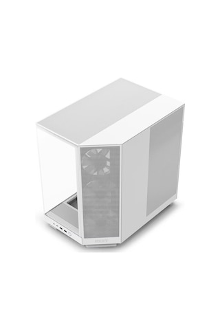 Nzxt H6 Flow CC-H61FW-R1 RGB 3 x 120 MM Atx Oyuncu Kasa Beyaz