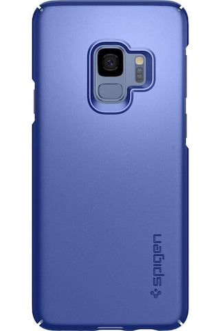 Spigen Galaxy Uyumlu S9 Kılıf Thin Fit Blue Coral