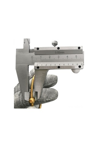 Tenfowee 0-150mm Yüksek Hassasiyetli Karbon Çelik Kumpas, İç Ve Dış Çap Ölçümü İçin İdeal