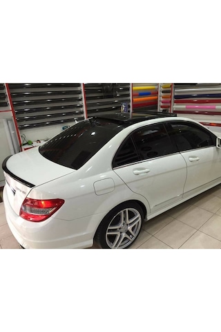 Mercedes W204(07-13)C Seri Spoiler Bagaj (Kalın)