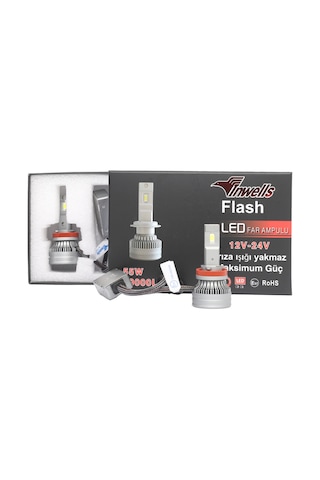 Yeni Ürün Yeni Flash Csp Led Xenon Zenon H11 20,000 Lümen Arıza Işığı Yakmaz .