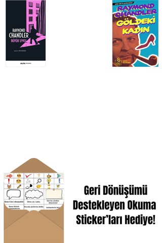 Büyük Uyku + Göldeki Kadın Cep Boy + Okuma Sticker'ları