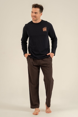 Arnetta Baba Oğul Bear Club Lacivert Uzun Kol Pijama Takım Ar3824-a-v1 Ar3824-a-v1