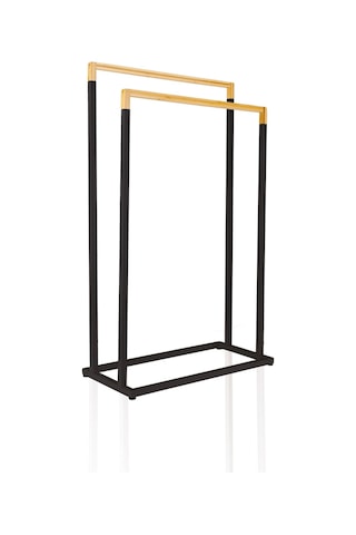 The Mia Metal Havlu Askılığı Siyah Glv0762 Siyah