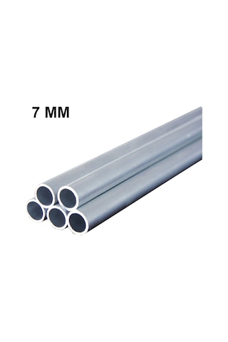 7 Mm Alüminyum Boru Iç Çap 4.5 MM