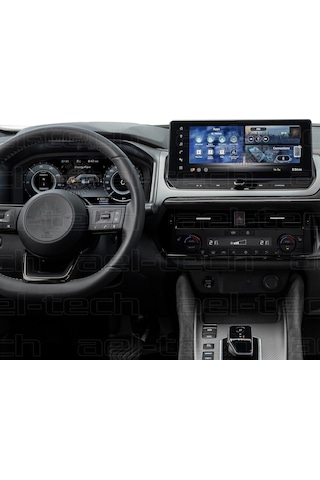 Nissan Qashqai Uyumlu Dijital Gösterge Ve Navigasyon 9h Nano Ekra