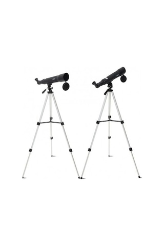 2575x60 Hd Tripod Monoküler Kuş Gözlemciliği Zoomlu Dürbün Siyah