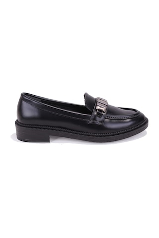 Dagoster Dza07-863702 Siyah Günlük Loafer Kadın Ayakkabı