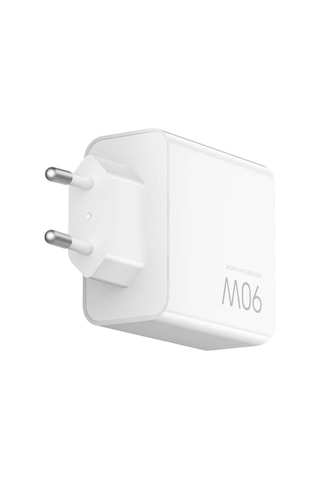 Xiaomi 90W HyperCharge Power Adapter (3-Port) EU 2× USB-C + 1× USB-A Hızlı Şarj Adaptörü