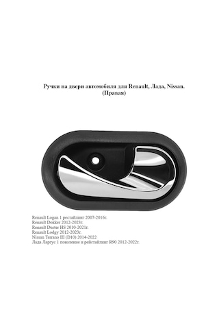 Aubrac Renault, Lada, Nissan İçin Araç Kapı Kolu 175353231