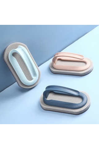 Ranyeek Pembe Emery Spons Temizleyici - Kireç, Pas Ve Kok Artıkları Kaldırıcı, Islak/kuru Kullanım, Mutfak Ve Banyo İçin Çok Amaçlı Temizlik Aracı