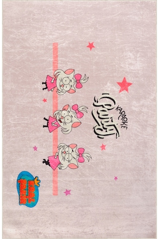 Kaşmir Halı X Kral Şakir Canan Party 100x150 Cm Renkli Çok Renkli