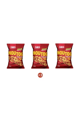 Züber Noutos Fırınlanmış Nohut Cipsi Chili 55 G 3 Adet