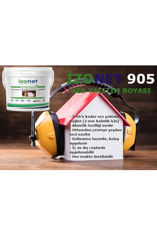 İzonet 905 Ses İzolasyonu 18 Lt