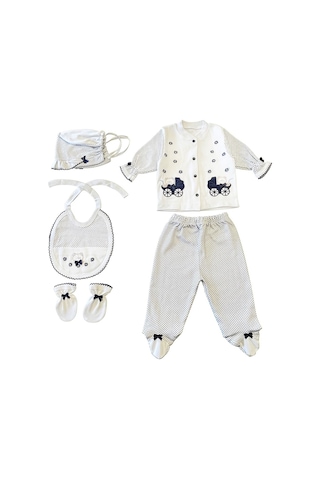 Sema Baby Sema Bebe 5’Li Set - Mavi Çok Renkli
