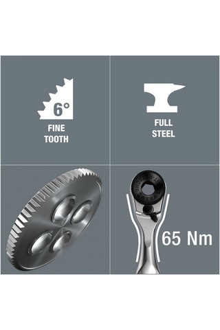 Wera Bit-check 10 Zyklop Mini 1 Cırcır Bits Seti 05073645001